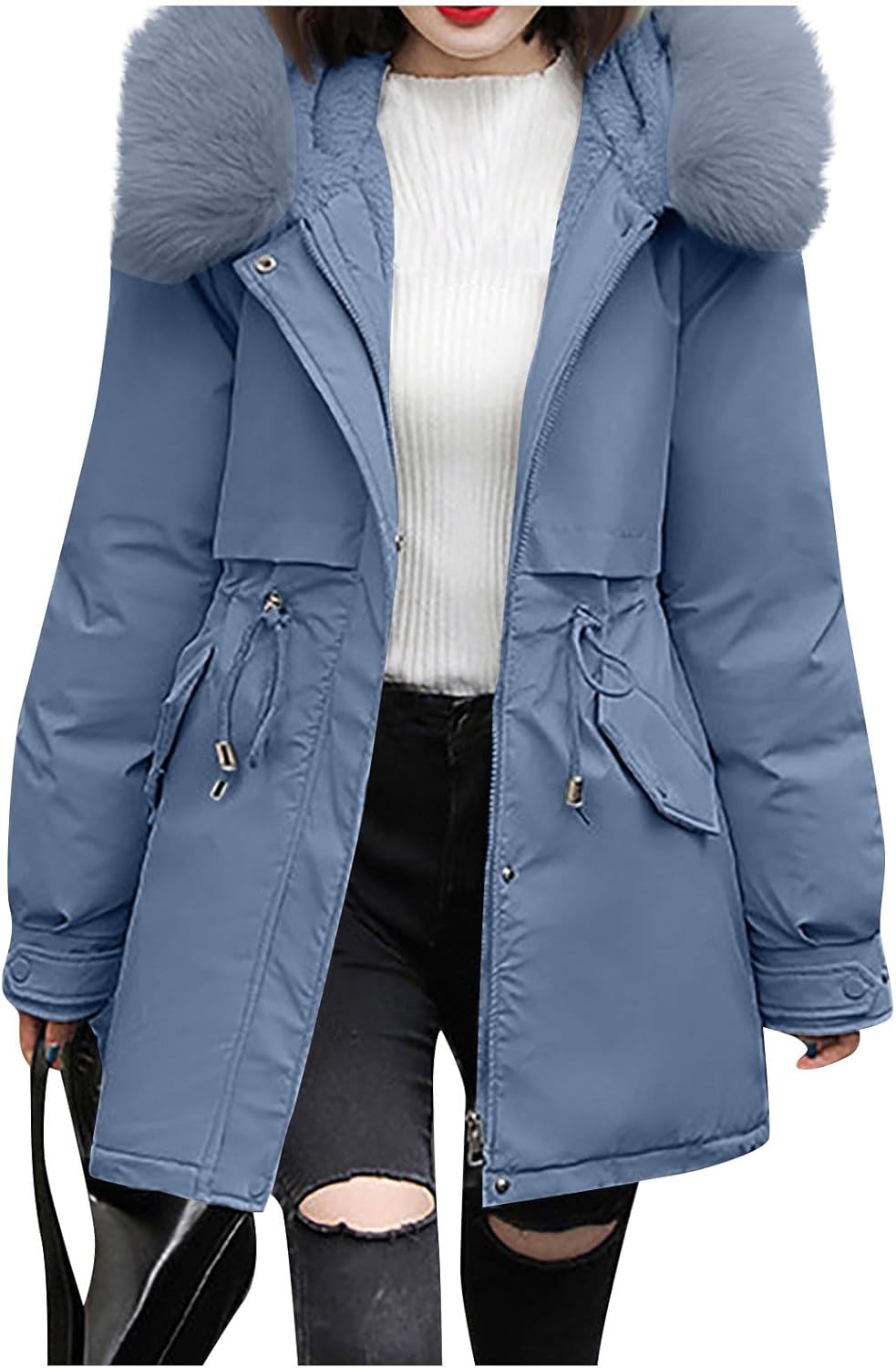 Damenparka für windige und kühle Tage